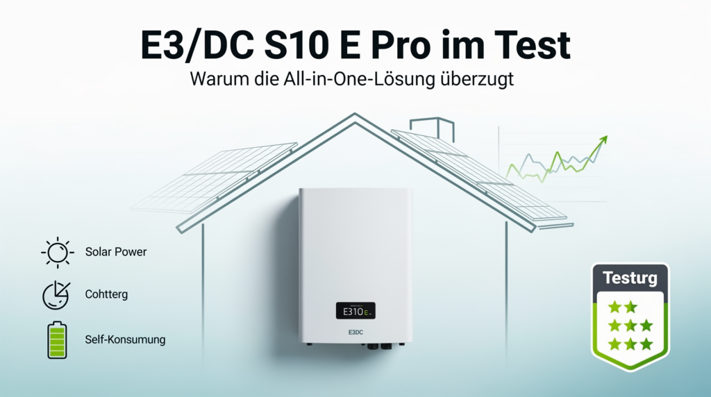 E3/DC S10 E Pro Testbericht zur effektiven All-in-One-Lösung für nachhaltige Energieversorgung