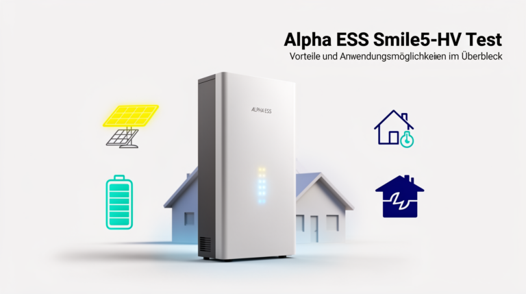 Alpha ESS Smile5-HV Test: Vielseitiger Stromspeicher für Haushalte und erneuerbare Energien