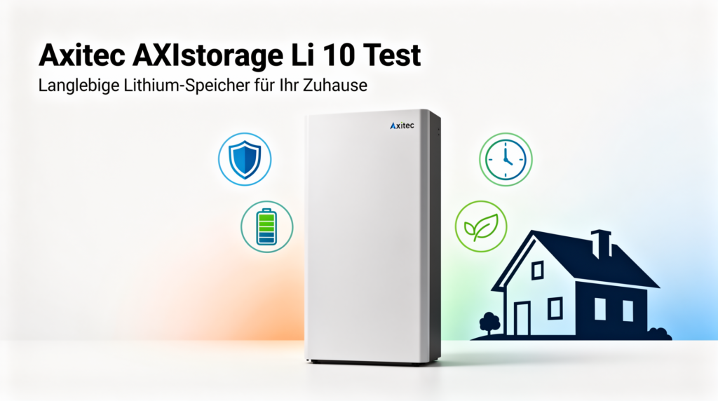 Axitec AXIstorage Li 10 Test: Langlebige Lithium-Speicher für Ihr Zuhause Axitec AXIstorage Li 10 Testbericht zu langlebigen Lithium-Speichern für Zuhause