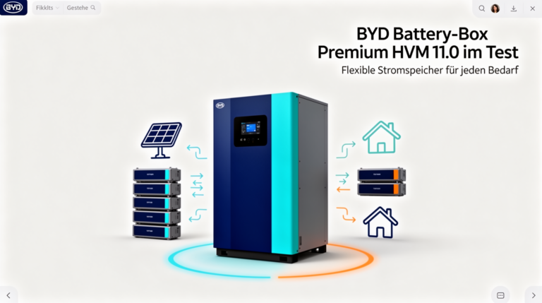 BYD Battery-Box Premium HVM 11.0 im Test: Flexibilität für jeden Bedarf Test der BYD Battery-Box Premium HVM 11.0 als flexible Energiespeicherlösung