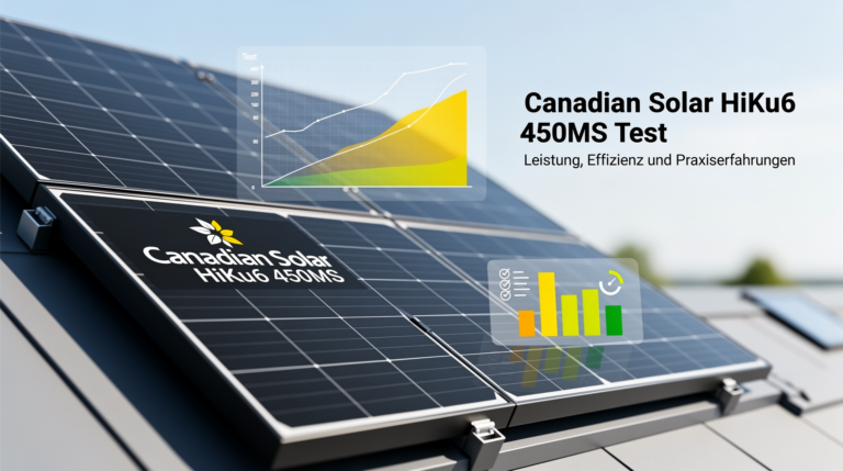 Canadian Solar HiKu6 450MS Test zu Leistung, Effizienz und Praxiserfahrungen