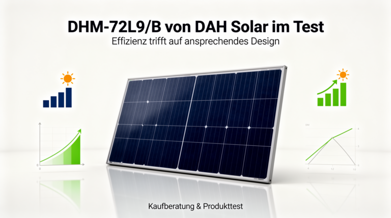Dah Solar DHM-72L9/B Test: effizientes Solarmodul mit attraktivem Full Black-Design