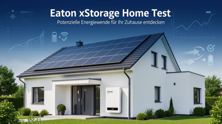 Eaton xStorage Home Test zeigt effiziente Energienutzung im eigenen Zuhause