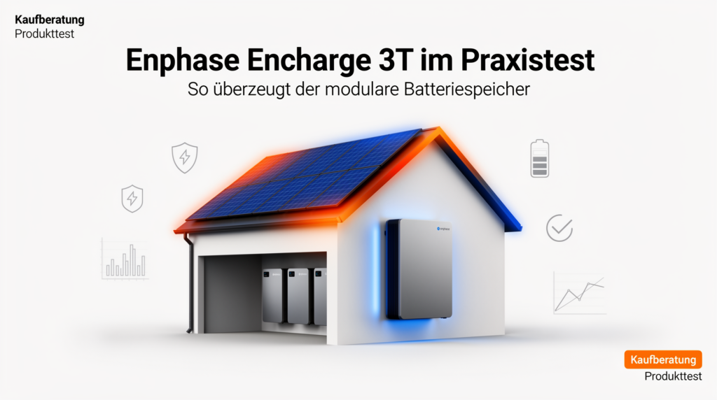 Enphase Encharge 3T Praxistest: flexibler Batteriespeicher für moderne Haushalte