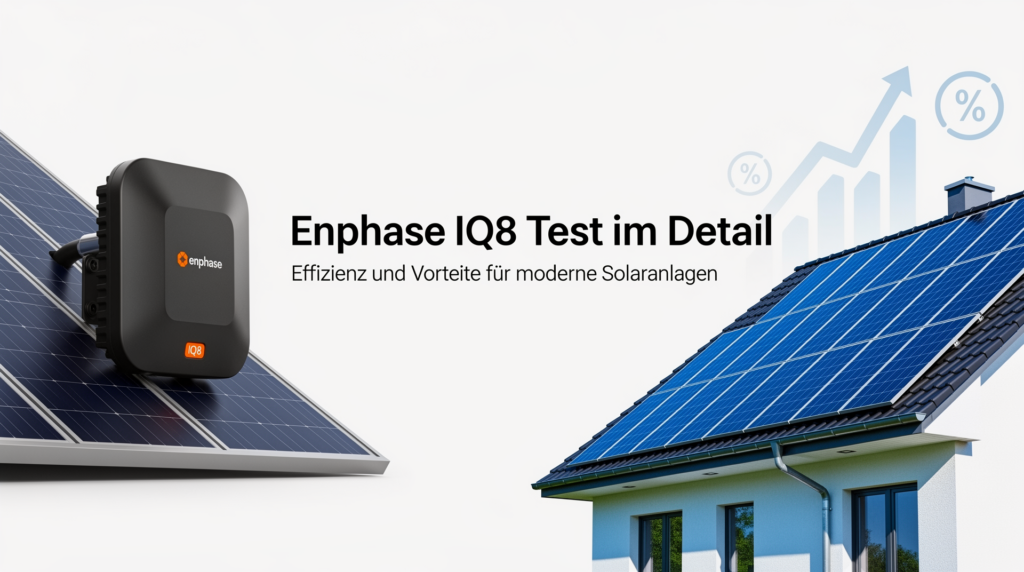 Enphase IQ8 Test im Detail: Effizienz und Vorteile für moderne Solaranlagen Enphase IQ8 Test: Hohe Effizienz und Vorteile für moderne Solaranlagen