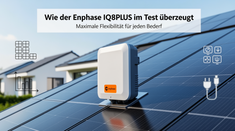 Enphase IQ8PLUS Test zeigt hohe Effizienz und Flexibilität für Solaranwendungen