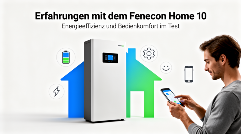 Erfahrungen mit dem Fenecon Home 10 Test zur Energieeffizienz und Benutzerfreundlichkeit