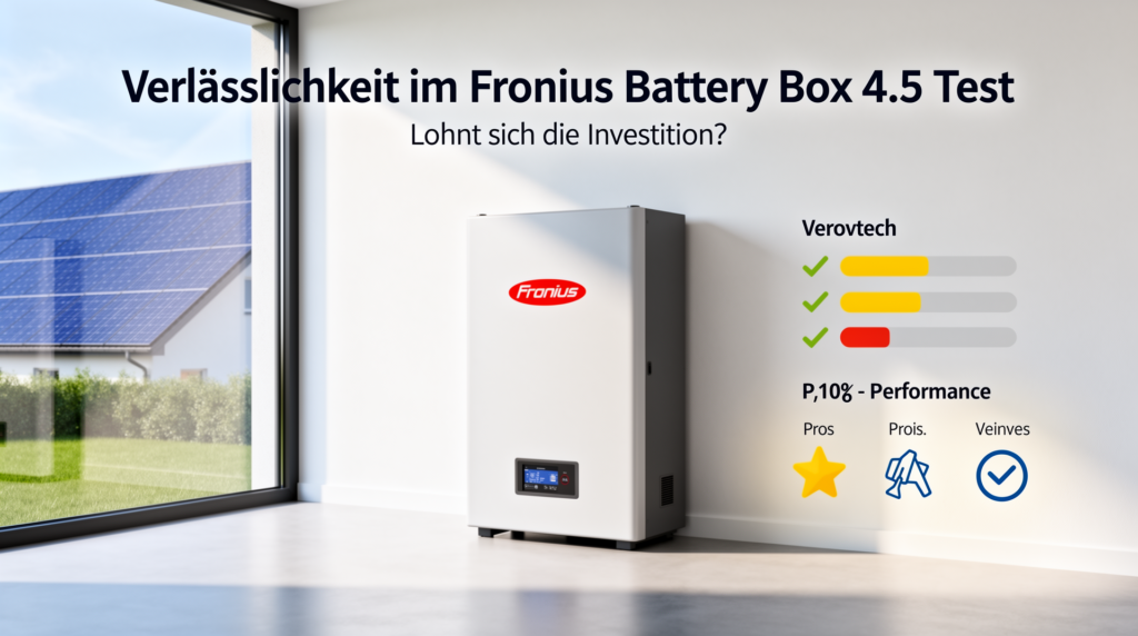 Verlässlichkeit im Fronius Battery Box 4.5 Test: Lohnt sich die Investition? Alttext für Fronius Battery Box 4.5 Testbericht und Kaufberatung