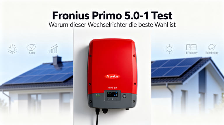 Beitragsbild zum Fronius Primo 5.0-1 Test und seinen Vorteilen für Solaranlagen