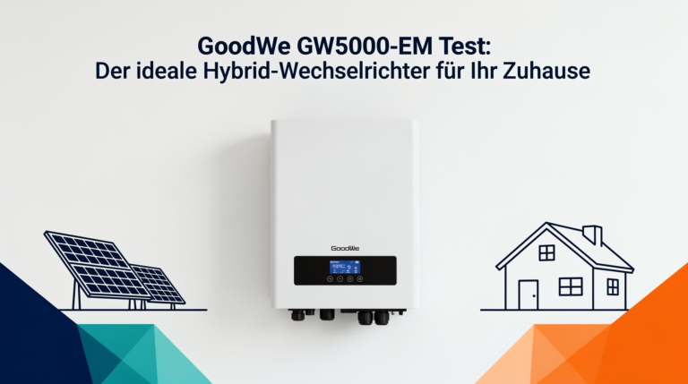 GoodWe GW5000-EM Test: Effizienter Hybrid-Wechselrichter für nachhaltige Energie im Zuhause