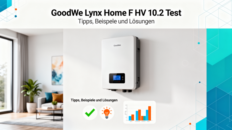 Testbericht zum Goodwe Lynx Home F HV 10.2 mit Tipps und Lösungen für Käufer