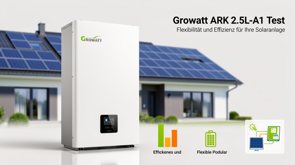 Growatt ARK 2.5L-A1 Testbild zur Effizienz und Flexibilität von Batteriespeichern