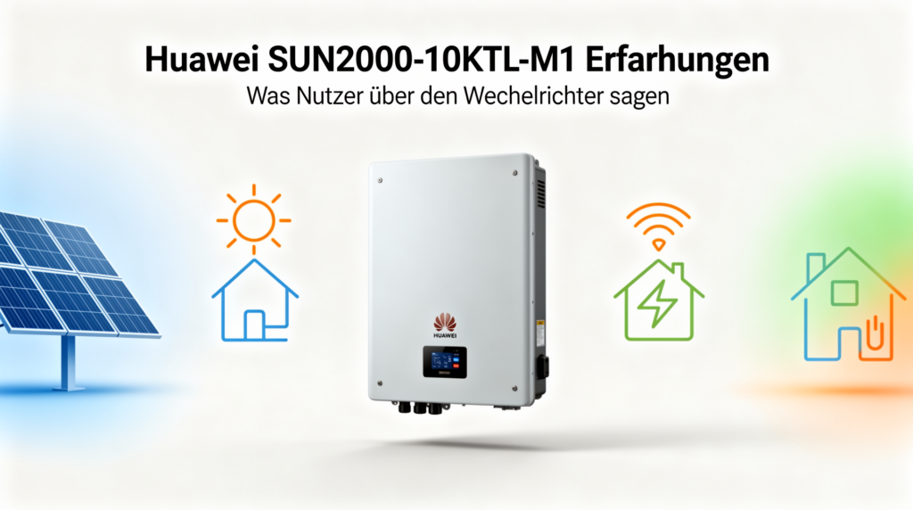 Huawei SUN2000-10KTL-M1 Erfahrungen: Was Nutzer über den Wechselrichter sagen Huawei SUN2000-10KTL-M1 Erfahrungen von Nutzern zur Effizienz und Benutzerfreundlichkeit