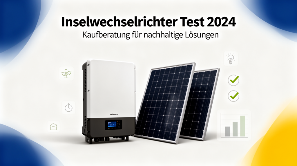 Illustration zum Thema inselwechselrichter test
