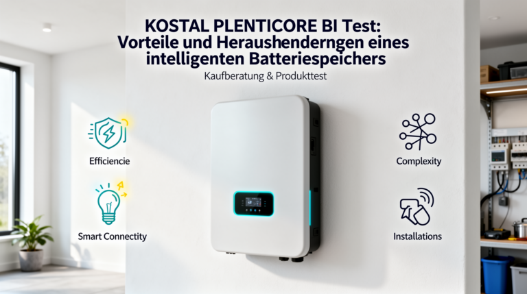KOSTAL PLENTICORE BI Test Überblick über Vorteile und Herausforderungen des Batteriespeichers