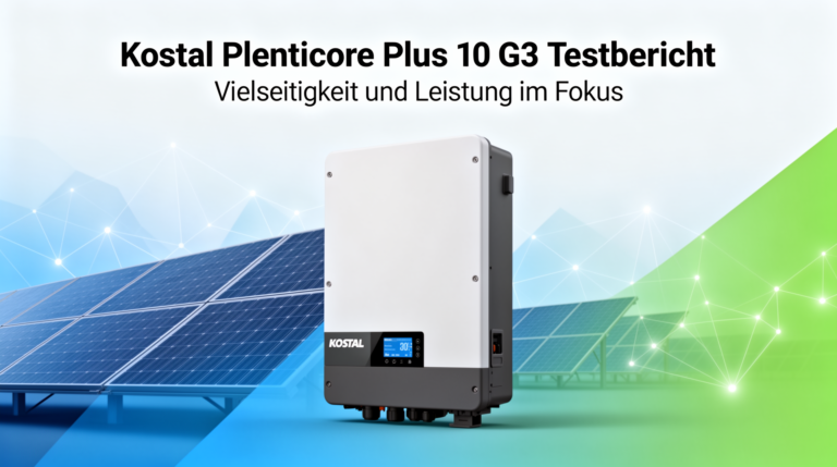 Kostal Plenticore Plus 10 G3 Hybridwechselrichter Testbericht zu Leistung und Vielseitigkeit