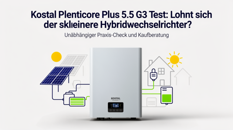 Kostal Plenticore Plus 5.5 G3 Test des Hybridwechselrichters für Haushalte mit moderatem Stromverbrauch