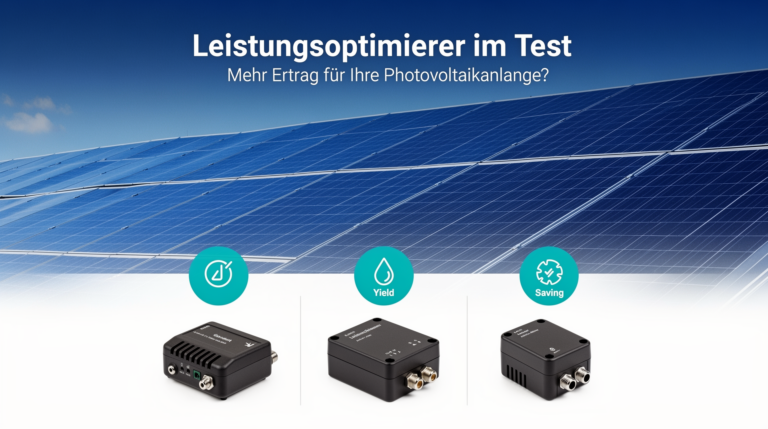 Test von Leistungsoptimierern zur Steigerung des Ertrags von Photovoltaikanlagen