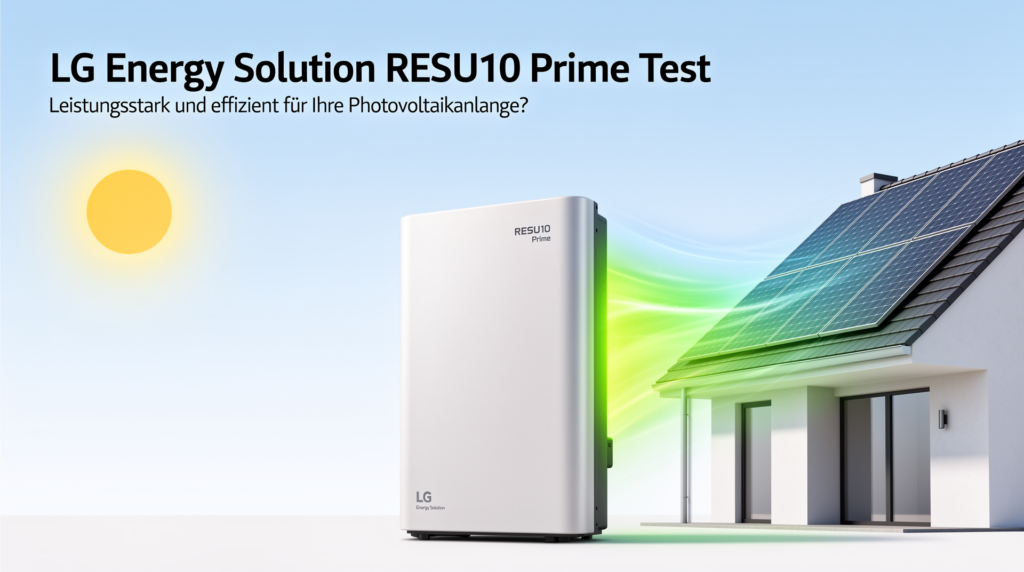 LG Energy Solution RESU10 Prime Test: Leistungsstark und effizient für Ihre Photovoltaikanlage? LG Energy Solution RESU10 Prime Test zu Effizienz und Leistung für Photovoltaikanlagen