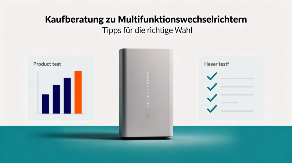 Kaufberatung zu Multifunktionswechselrichtern: Tipps für die richtige Wahl Kaufberatung für multifunktionswechselrichter: Tipps zur optimalen Auswahl und Nutzung