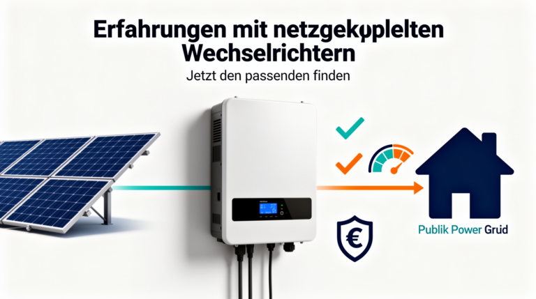 Erfahrungen und Kaufberatung zu netzgekoppelten Wechselrichtern für Photovoltaikanlagen