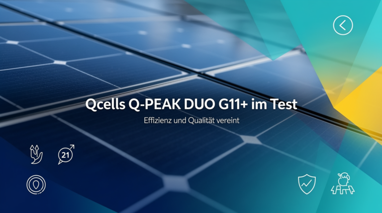 Testbericht zum Qcells Q.PEAK DUO G11+ mit Effizienz und Qualität