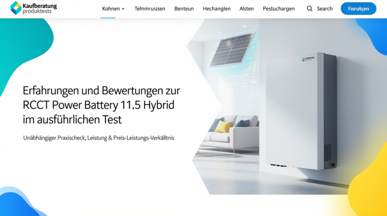 RCT Power Battery 11.5 Hybrid Test Erfahrungen und Bewertungen im Überblick