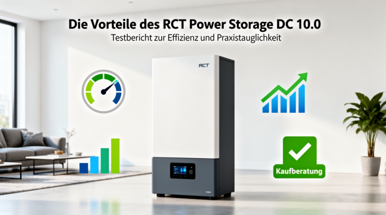 RCT Power Storage DC 10.0 Testbericht zu Effizienz und Vorteilen des Energiespeichers