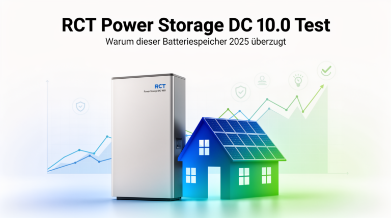 RCT Power Storage DC 10.0 Test: effizienter Batteriespeicher für Photovoltaikanlagen 2025