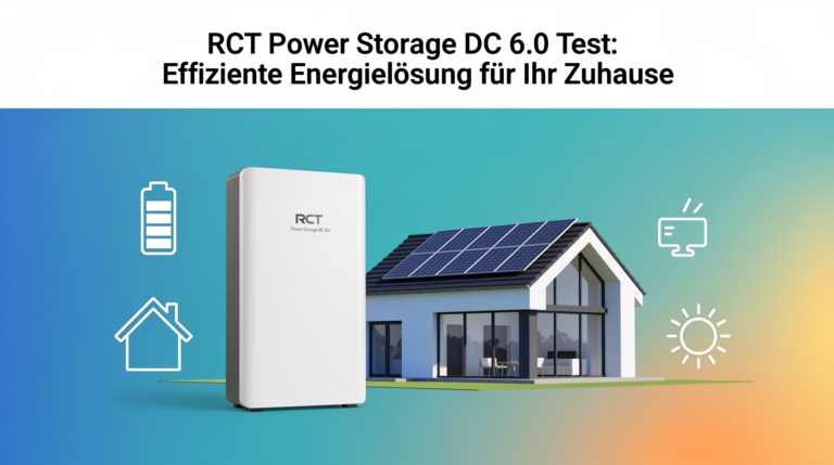 RCT Power Storage DC 6.0 Test: Effiziente Energielösung für Zuhause und Solarstromnutzung