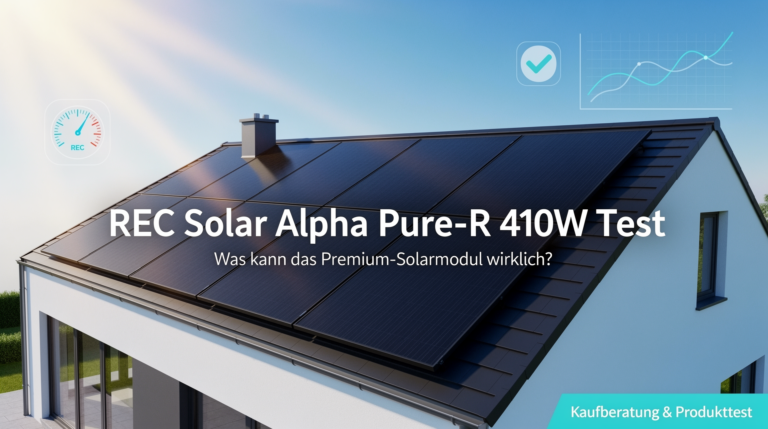 Testbericht zum REC Solar Alpha Pure-R 410W Solarmodul Effizienz und Langlebigkeit