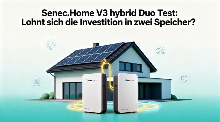 Senec.Home V3 hybrid Duo Test zwei Speicher für unabhängige Energieversorgung