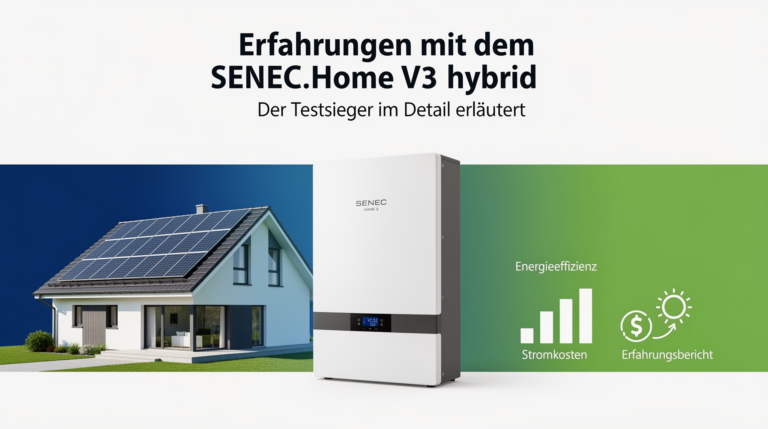 Beitrag über den SENEC.Home V3 hybrid Test und seine herausragenden Erfahrungen
