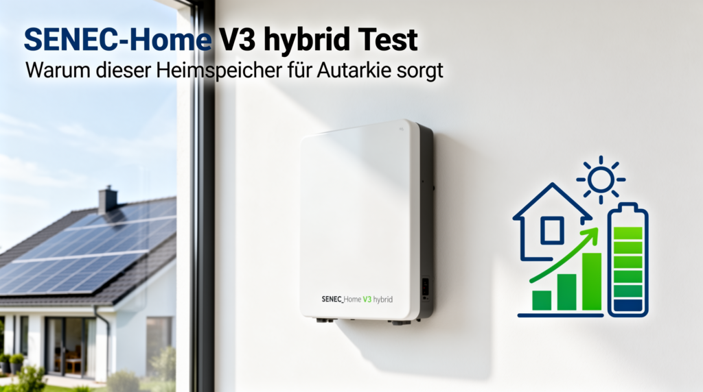 SENEC.Home V3 hybrid Test für energieautarke Haushalte mit hoher Speicherkapazität