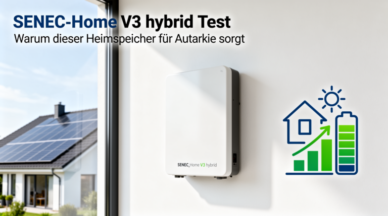 SENEC.Home V3 hybrid Test für energieautarke Haushalte mit hoher Speicherkapazität