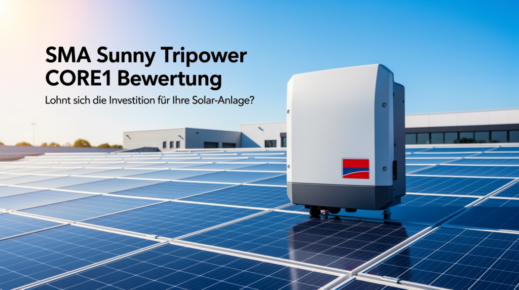 SMA Sunny Tripower CORE1 Wechselrichter für gewerbliche Solar-Anlagen im Test