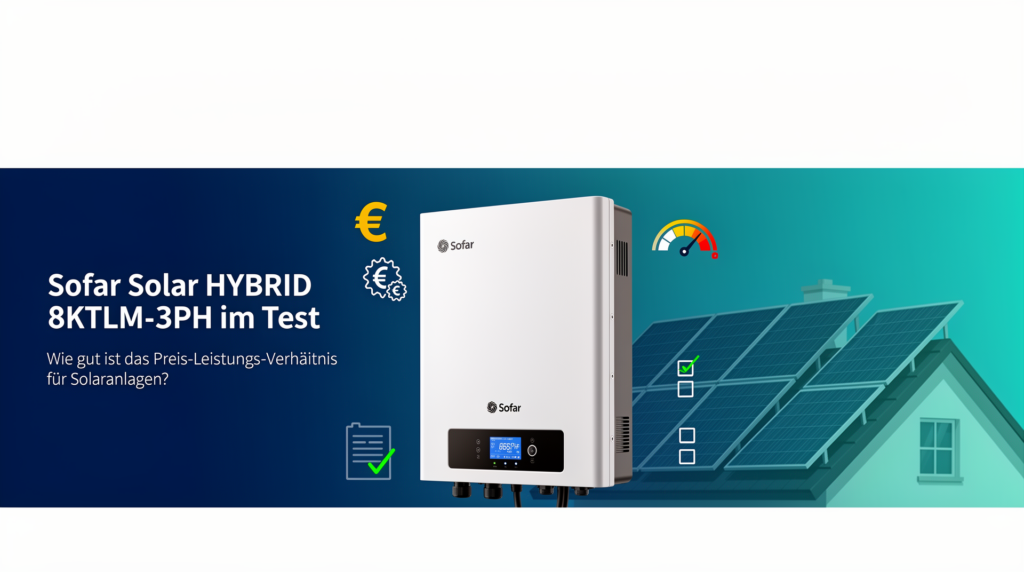Sofar Solar HYBRID 8KTLM-3PH im Test: Preis-Leistung für Solaranlagen? Sofar Solar HYBRID 8KTLM-3PH Test zum Preis-Leistungs-Verhältnis von Solaranlagen