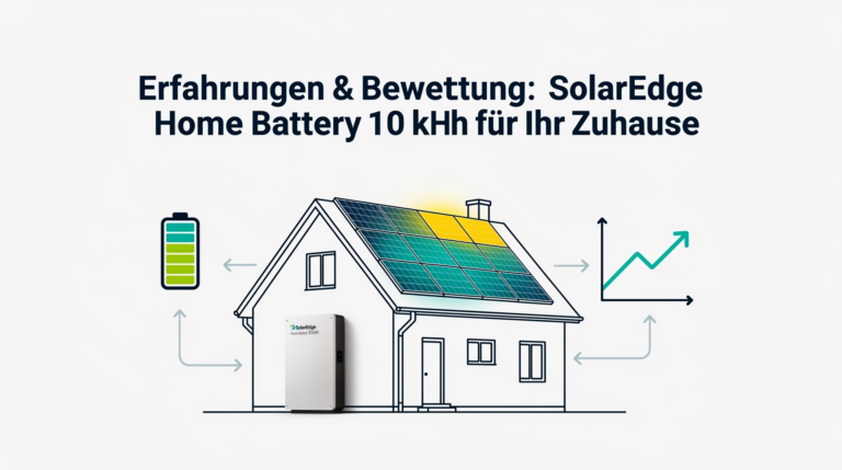 SolarEdge Home Battery 10 kWh Test mit Erfahrungen und Bewertung für effiziente Nutzung von Solarenergie