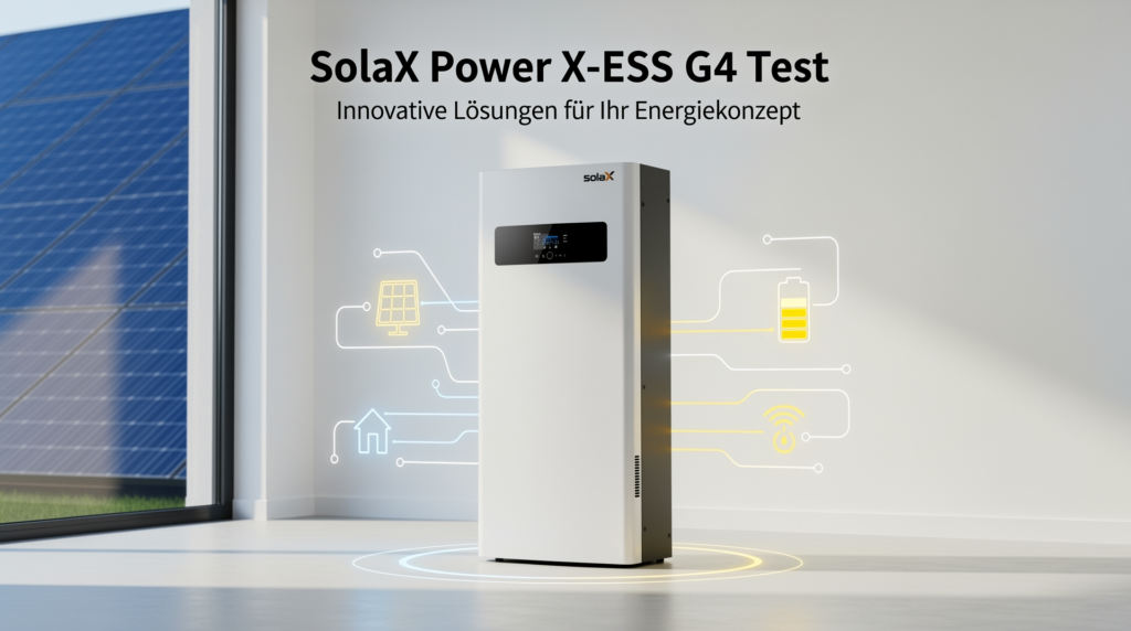 SolaX Power X-ESS G4 Test: Innovative Lösungen für Ihr Energiekonzept SolaX Power X-ESS G4 Test für effizientes Energiemanagement im Haushalt
