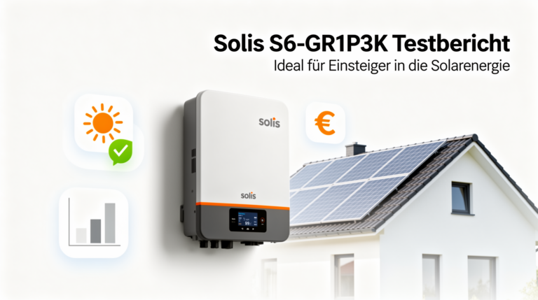 Testbericht zum Solis S6-GR1P3K für Einsteiger in die Solarenergie
