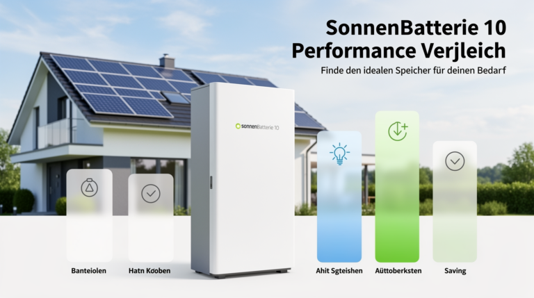SonnenBatterie 10 performance Vergleich zur optimalen Stromspeicherwahl für Haushalte