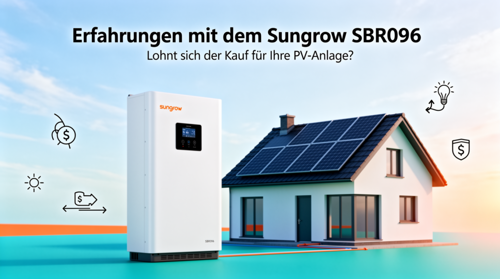 Sungrow SBR096 Test zur Eignung für PV-Anlagen und Benutzererfahrungen