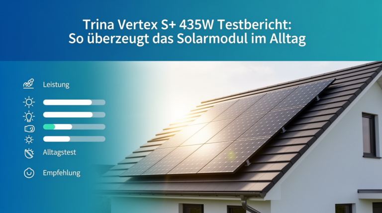 Trina Vertex S+ 435W Testbericht zum Solarmodul im praktischen Einsatz