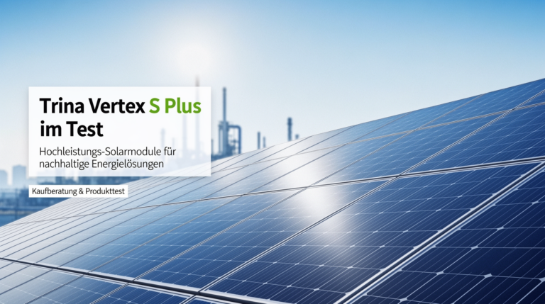 Trina Vertex S Plus im Test: Hochleistungs-Solarmodule für nachhaltige Energielösungen Trina Vertex S Plus Solarmodule im Test für nachhaltige Energielösungen