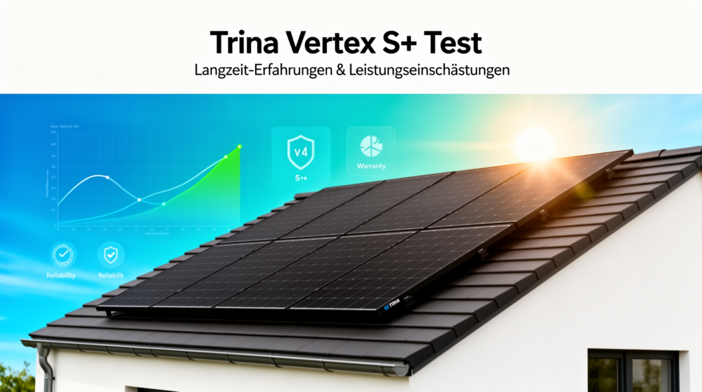 Trina Vertex S+ Test: Langzeit-Erfahrungen und Leistungseinschätzungen Testbericht zum Trina Vertex S+ TSM-DE19R.08 mit Langzeiterfahrungen und Leistungseinschätzungen