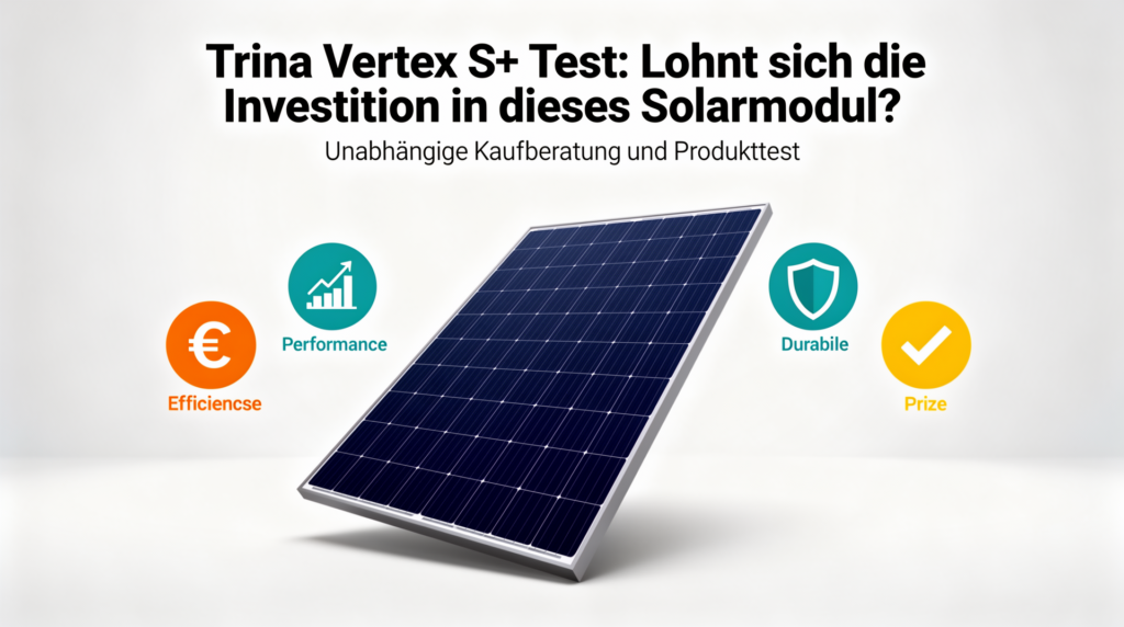 Trina Vertex S+ Test: Lohnt sich die Investition in dieses Solarmodul? Trina Vertex S+ Test: Bewertung der Solarmodul-Performance und Investitionsrentabilität