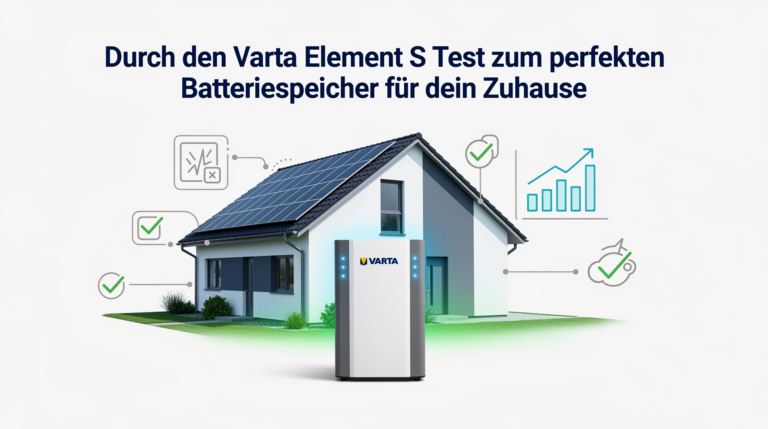 Varta Element S Test für effizienten Batteriespeicher im Haushalt
