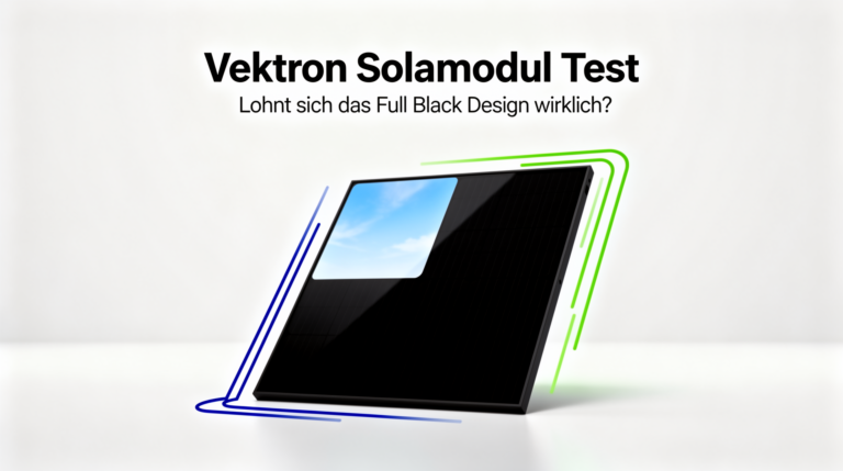 Vektron VKP-M10-66(B) Solarmodul im Test für Full Black Design und Leistung