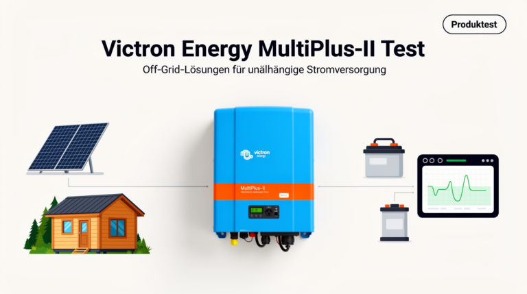 Victron Energy MultiPlus-II Test für Off-Grid-Stromversorgung in ländlichen Gebieten