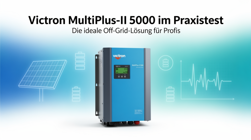 Victron MultiPlus-II 5000 im Praxistest: Die ideale Off-Grid-Lösung für Profis Victron MultiPlus-II 5000 Test im Praxiseinsatz für zuverlässige Off-Grid-Stromversorgung